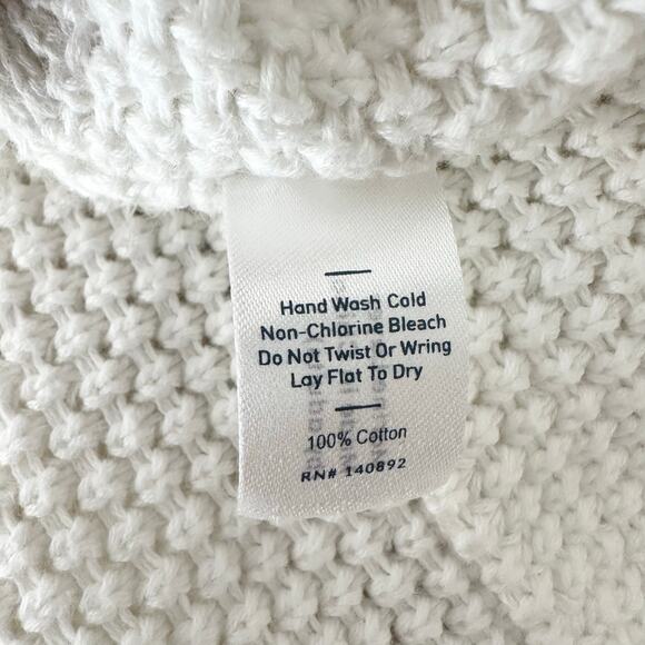 Marine Layer Catalina Knit 100% Cotton Cardigan | White | SZ S - Picture 11 of 12